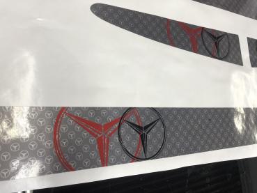 Aufkleber Dekor Set Mercedes Benz Sprinter Normal